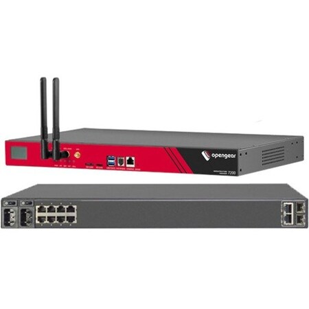 Opengear 8 Serial, Dual Ac, 2 Gbe Ethernet Or Fiber Sfp, 16Gb Flash, Apac 4G IM7208-2-DAC-LMP-JP